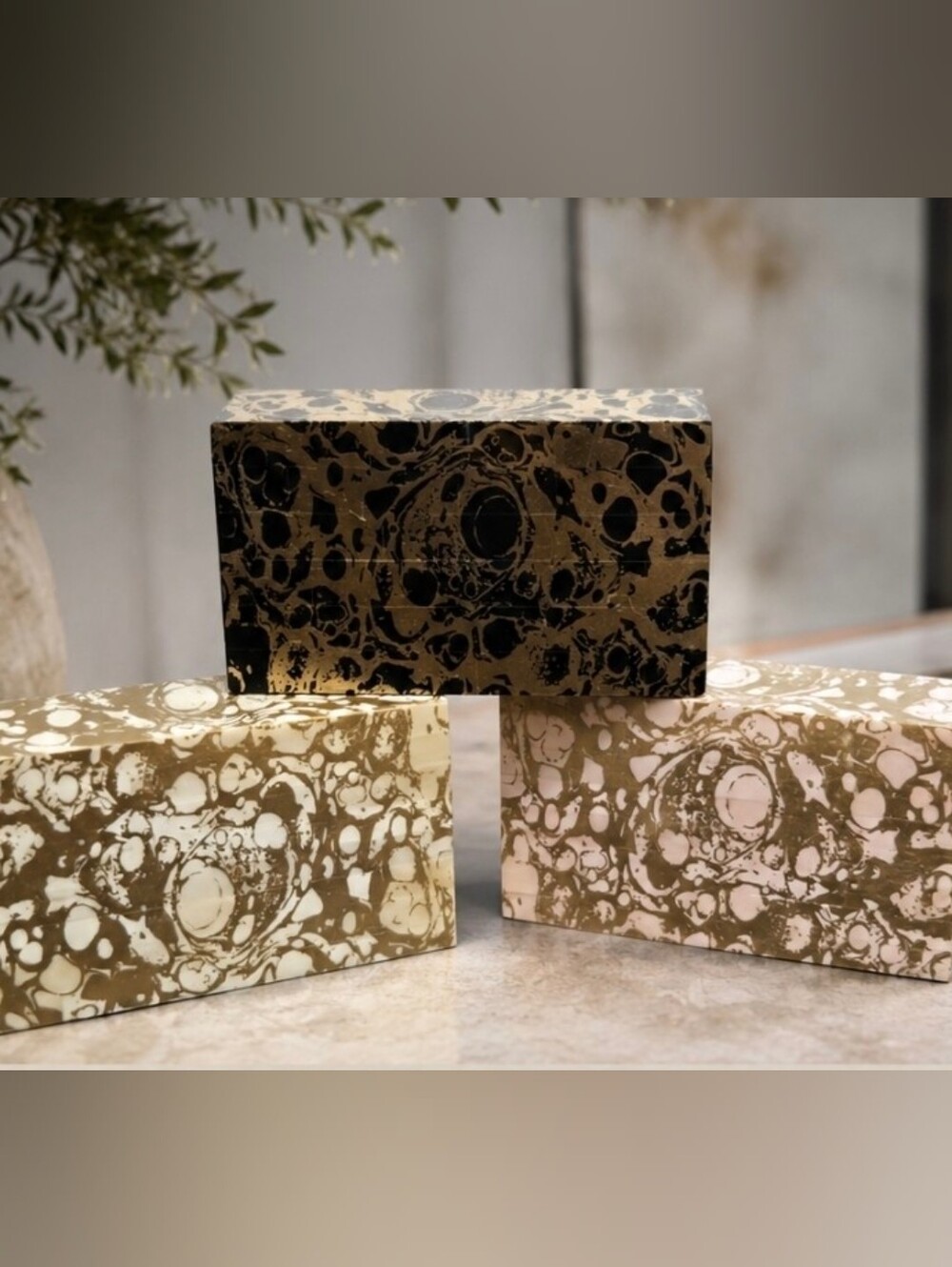 Twos Company Decorative Box With Lid